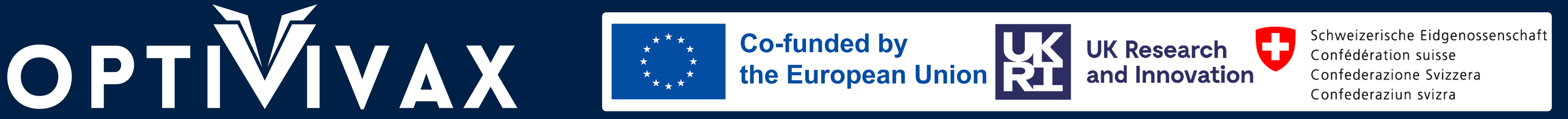 OptiViVax and funder logos